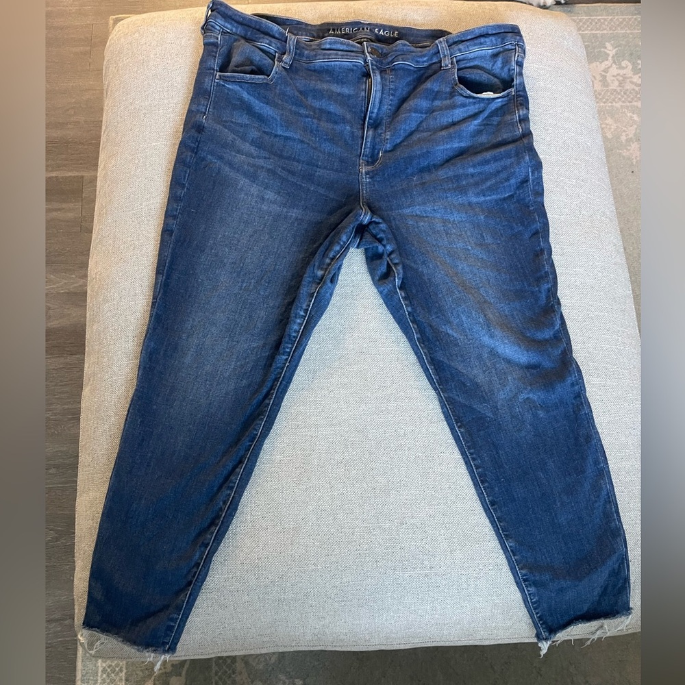 American eagle skinny jeans size 22 stretchy